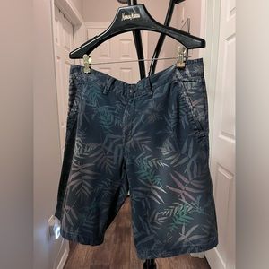 The WEBSTER Miami for Target 100% Cotton TROPICAL Print summer shorts